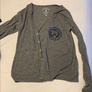 University of Pennsylvania preppy V button up